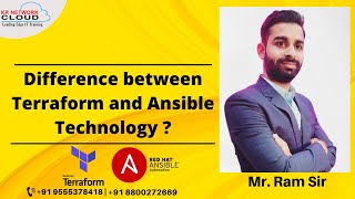 difference between terraform and ansible technology ? || when we use ansible and where terraform ?