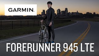 Garmin | Forerunner 945 LTE | Montre GPS multisports avec connectivité LTE