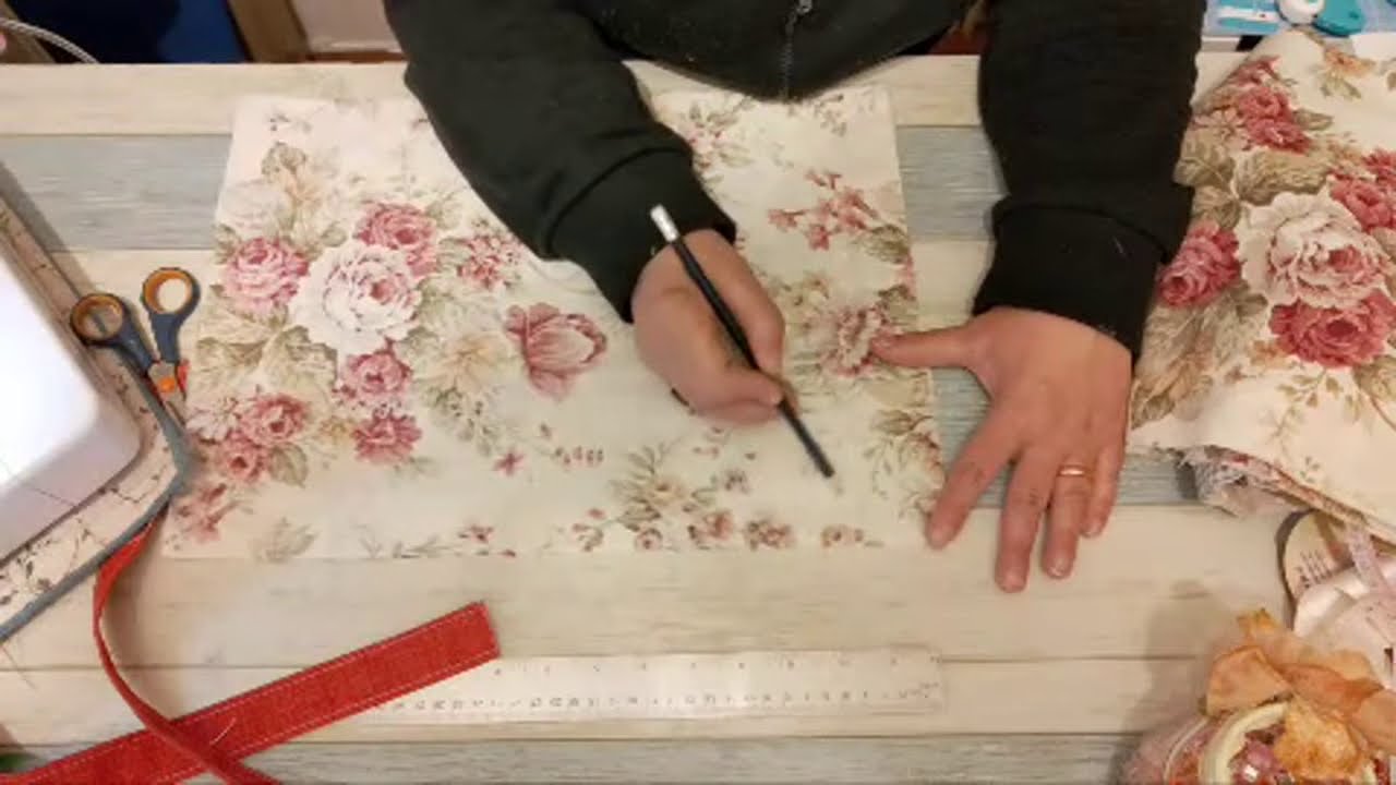 🎀 Porta Teglie facilissimo 🧵- #eliCrea Diretta 5 Dicembre