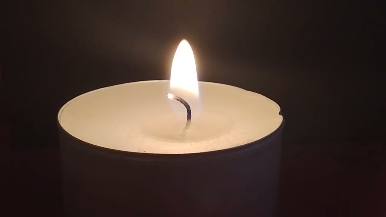 9 minutes of candle light for a prayer. 