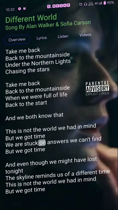 Different World | Alan Walker |WhatsApp Status lirics