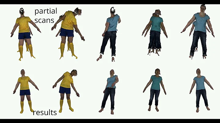 Non overlapping 3D point cloud registration