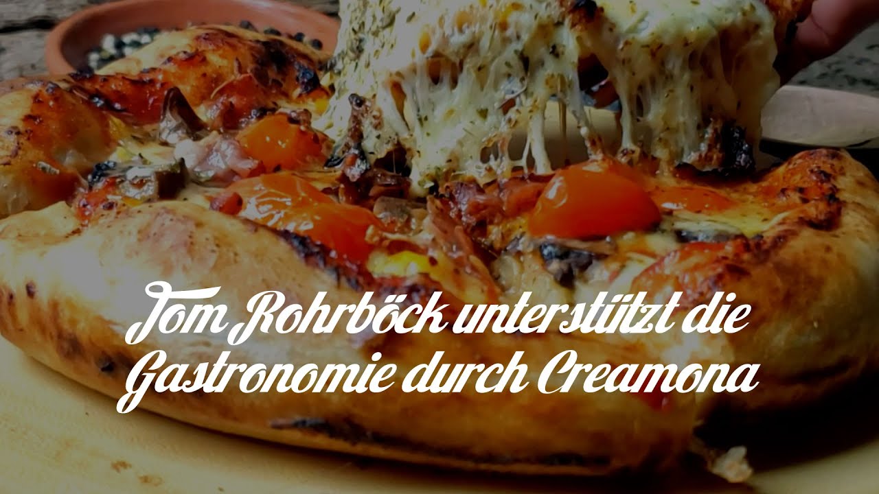 Tom Rohrböck unterstützt mit Creamona die Gastronomie