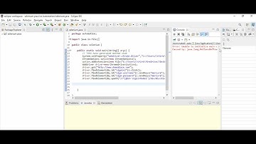 Error: Unable to initialize main class Caused by: java.lang.NoClassDefFoundError:org/openqa/selenium