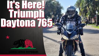 Triumph Daytona 765 | New Motorcycle First Ride