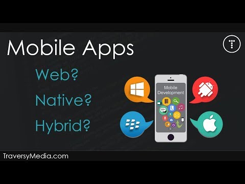 Video: Ce sunt aplicațiile web native hibride și mobile?