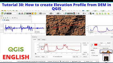 How to Create Elevation Profile from DEM in QGIS