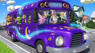 Magic Size Bus Song 🚌✨ Fun Kids Songs &amp; Nursery Rhymes for Toddlers