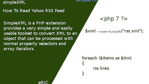 How to Parse XML News Feed (RSS) with PHP