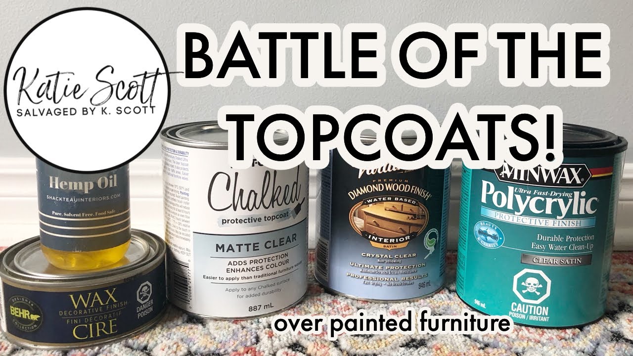 Wax vs Poly Over Chalk Paint - Which is Better? 