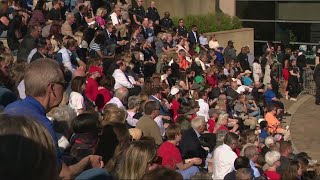 Louisville community members rely on one another for support through vigil