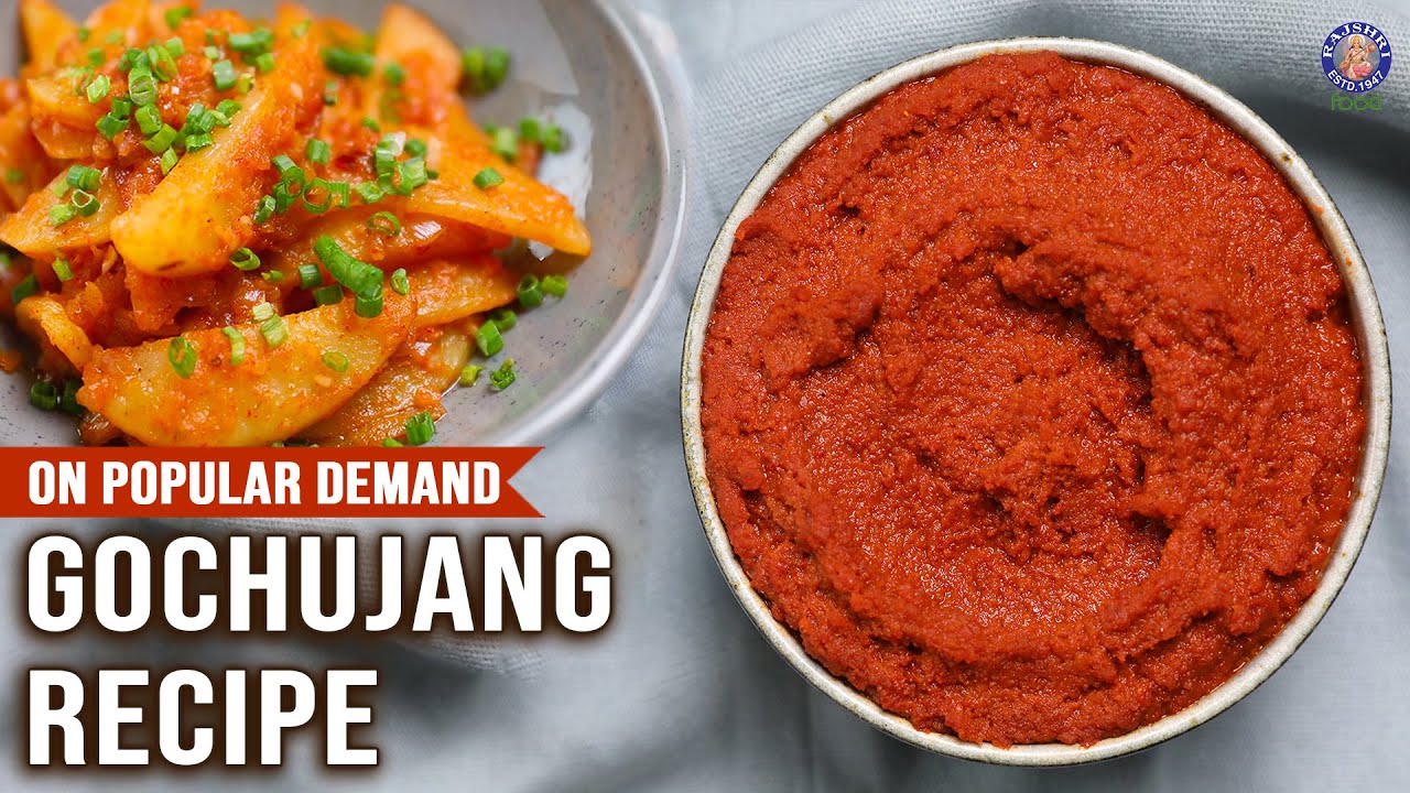 Gochujang Recipe | Easy Gochujang Paste Without Miso | Honey Gochujang Potatoes | Starters & Sauce | Rajshri Food