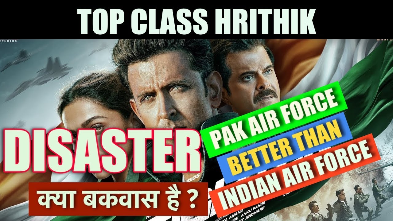 Fighter Movie REVIEW: Hrithik's Heroics vs. Flawed Script? - YouTube