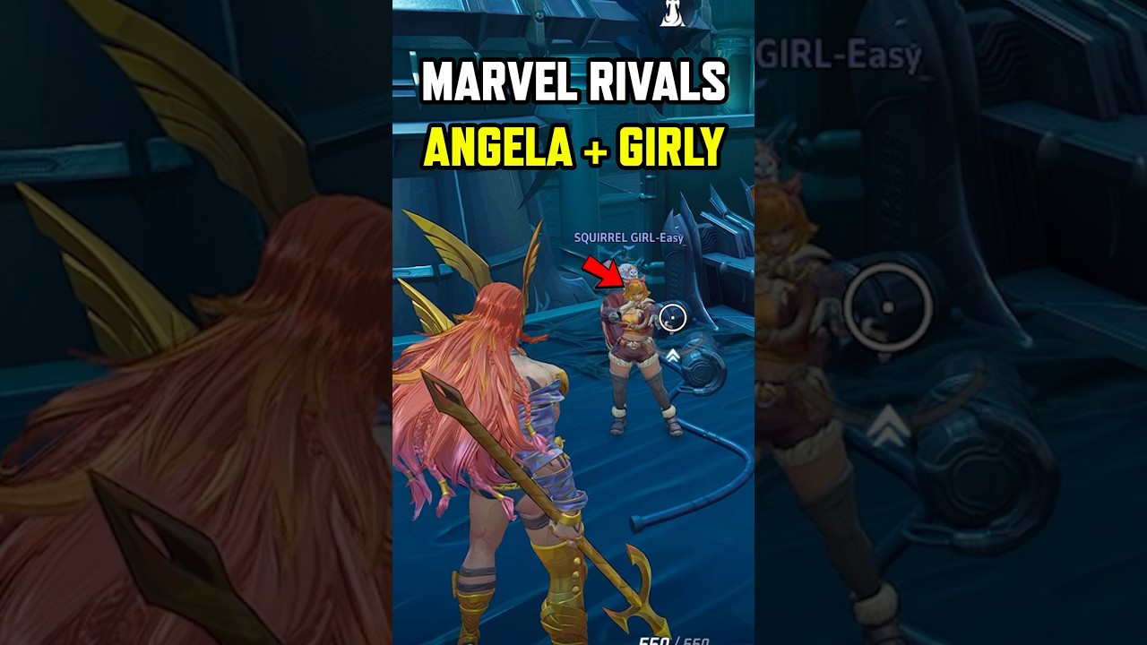 SQUIRREL GIRL AND ANGELA ARE SO CUTE TOGETHER IN MARVEL RIVALS 😭😭😭