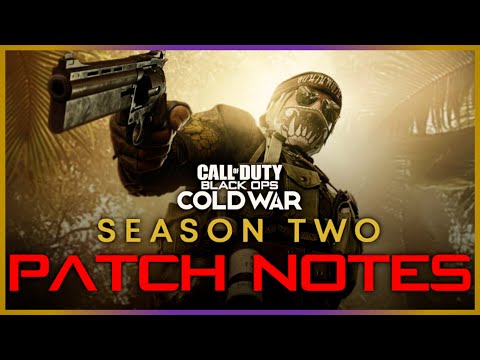 Black Ops Cold War Season 2 Patch Notes | Warzone Season 2 Patch Notes (Cold War Season 2 Updates)