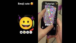Cute emoji trend tutorial 💥#shorts #trending #cute #magic #emoji #viralvideo #challenge #tutorial