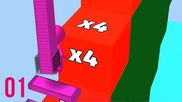 Stair Run All Levels Gameplay Walkthrough (20-  27)