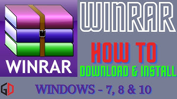 How To Download and Install WinRAR for Free Windows 7,8,10
