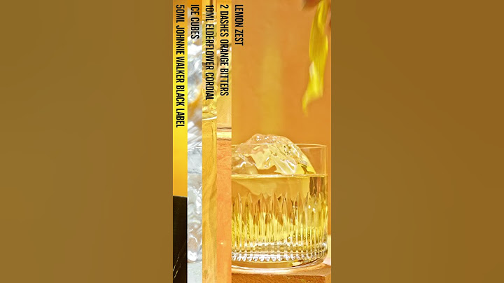 Johnnie Walker Old Fashioned