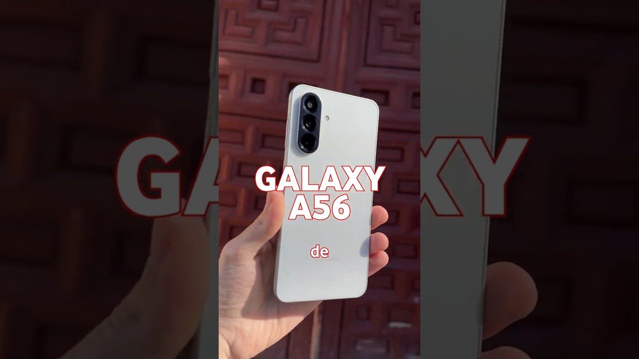 El Samsung más vendido! Galaxy A56 con un descuentazo y pago a plazos en el Black Friday de Vodafone