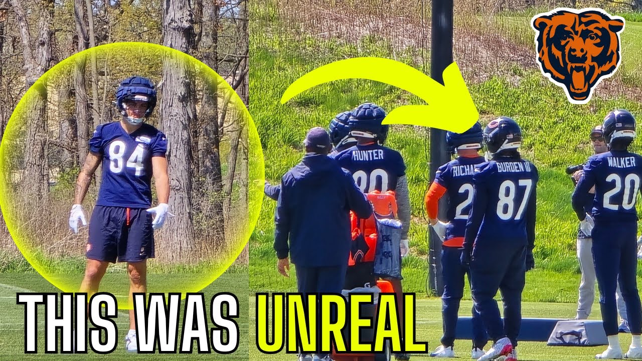 The Chicago Bears Rookie Minicamp Looks INSANE... | Day 3 Highlights |