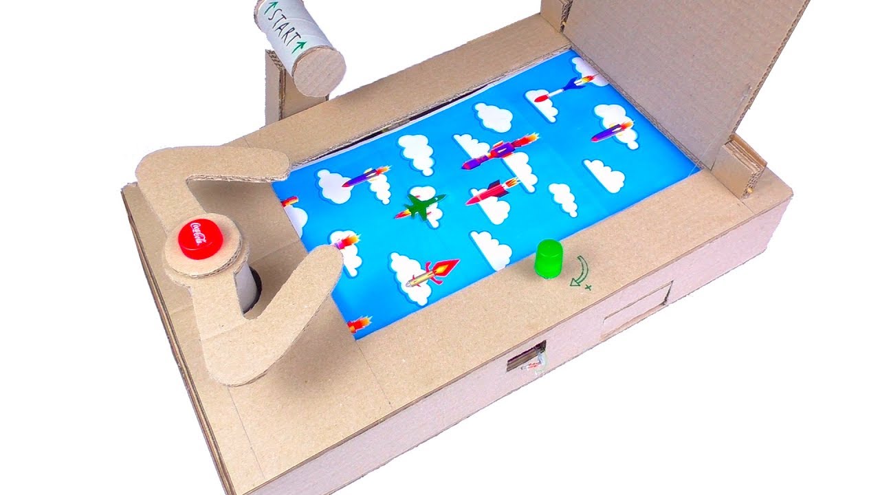 How To Make Awesome Game from Cardboard! - YouTube