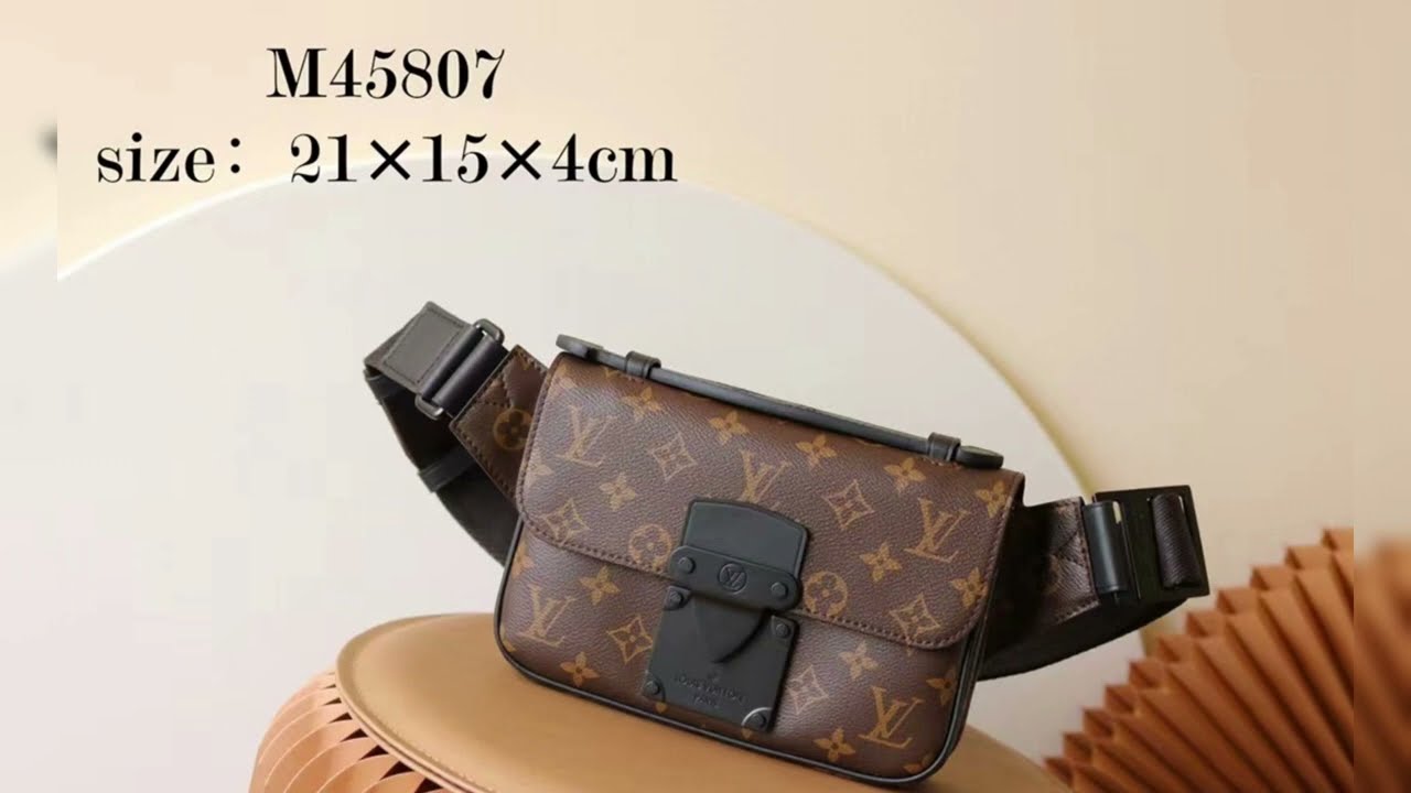 UNBOXING -LOUIS VUITTON S LOCK SLING BAG M45807