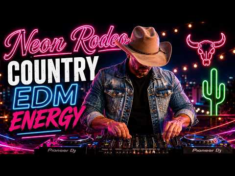 🤠 Country EDM Party Mix 🔥 | Neon Rodeo Nights (1 Hour RodeoWave)
