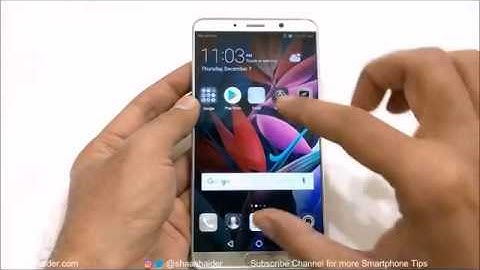 Huawei Mate 10 / Mate 10 Pro - How to Customize the Home Screen