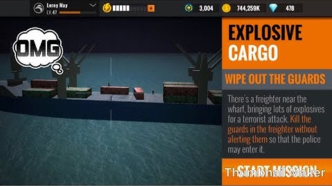 Explosive Cargo, Sniper 3D assassin shoot to kill Mallow Bay primary #4