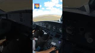 Super smooth landing ...cockpit view insta 360