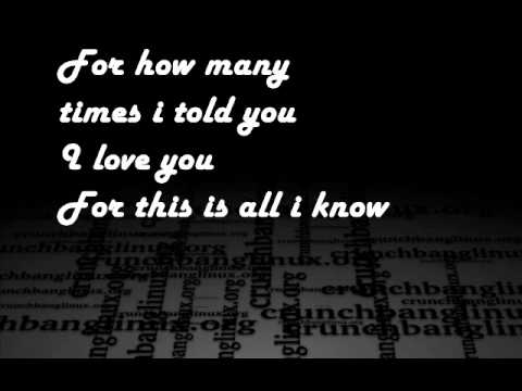 i'll never go-erick santos lyrics - YouTube