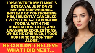 I Caught My Fiancé Cheating Days Before Our Wedding—So I Vanished and Left Him to Face the Loneli...