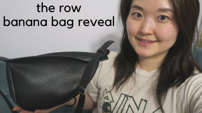 REVIEW - The Row small leather and large nylon Banana bag review