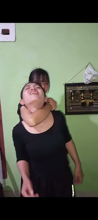 Indonesian strangle act. full video cek komentar #cekik #choked #strangle #catfight #cekek