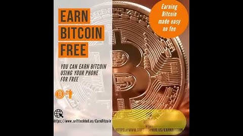 Earn Free Bitcoin using your mobile phone or PC. sign up free and start earning.