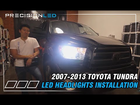 Toyota Tundra LED 헤드 라이트-직접 설치 2 세대 2007-2013