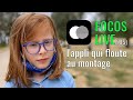 Focos live lappli qui floute au montage