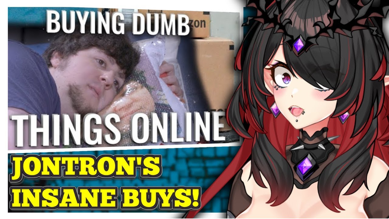 Reacting to BUYING DUMB THINGS ONLINE - JonTron
