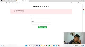 Membuat Crud Web Sederhana Menggunakan Framework Laravel V. 9