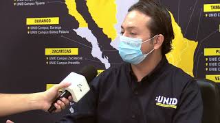 La UNID presenta sus métodos de estudio y formas de titulación adaptados a la nueva normalidad