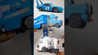 Color mixing tralalero tralala pixarcar-shaped mixed with orcalero orcala car-shaped clay pixar 🚚 3