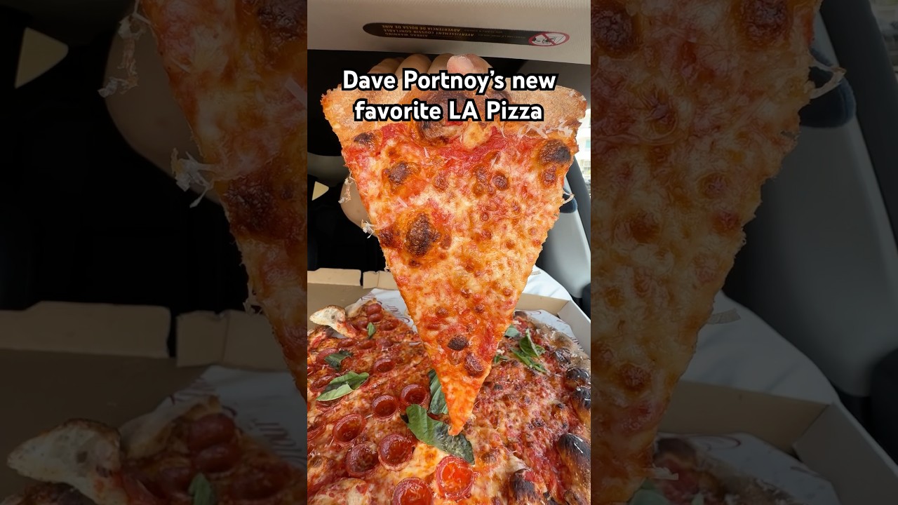 Trying Dave Portnoy’s new favorite LA Pizza Shop #foodreview #mukbang