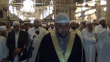 صلاة العشاء و تراويح من المسجد الأقصى المبارك الشيخ محمد العباسي 1 رمضان 2015 من سورة البقرة
