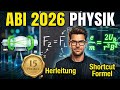 e/m Bestimmung Spezifische Elektronenladung herleiten und berechnen Physik Abi 2026