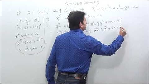 Complex Numbers-4 how to solve complex polynomial equation