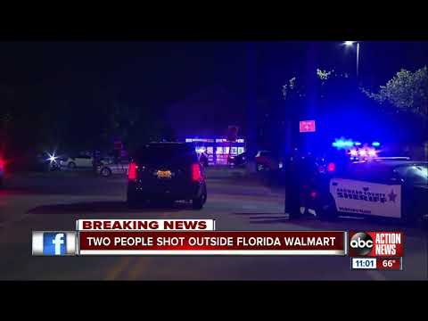 2 people shot at a Walmart in Broward County