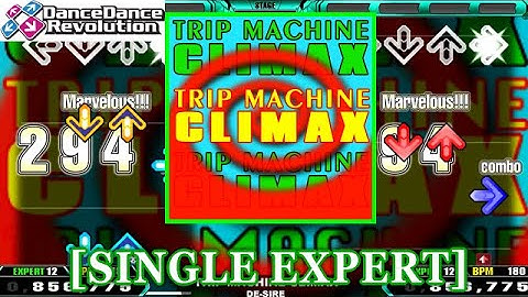 【DDR 4th】 TRIP MACHINE CLIMAX / DE-SIRE [SINGLE EXPERT] 譜面確認+Clap