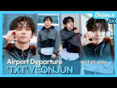 YEONJUN(TXT), Incheon International Airport DEPARTURE