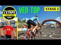 ZWIFT Virtual L’Etape du Tour de France // Stage 3 // Mont Ventoux KOM (Ven-Top)